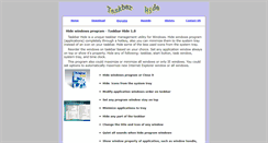 Desktop Screenshot of hide-windows.com