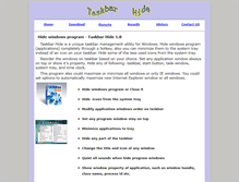 Tablet Screenshot of hide-windows.com